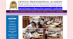 Desktop Screenshot of crystal-professional.com